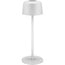 Goobay LED-tafellamp | warm wit | dimbaar | oplaadbaar (USB-C) | wit | IP44