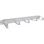 InLine® 19" kabelmanagementpaneel, 5 grote beugels, RAL7035, grijs