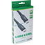 InLine® USB4-kabel, USB-C male/male, 8K60Hz, zwart, 0,5m