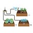 Delock T-shaped Sprinkler Connector Set with 90°, 180°, and 360° nozzles + 4-way manifold