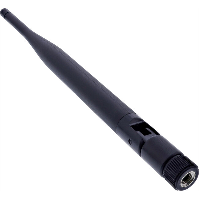 InLine® WLAN antenne, voor AP en router, R-SMA, 5dBi