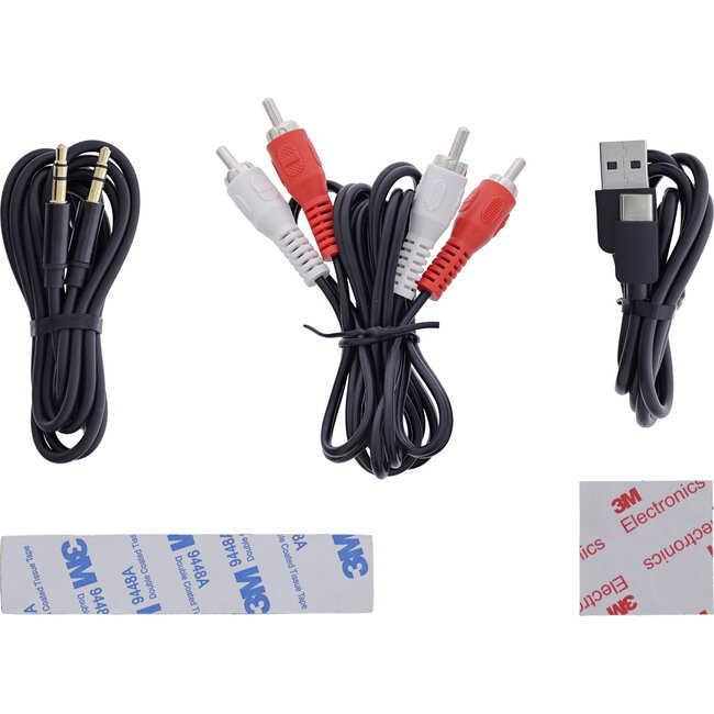 InLine® Bluetooth True Hi-Fi-audio-ontvanger, DAC, BT5.3, RCA + Toslink
