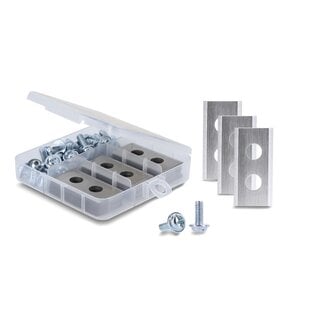 DeLOCK Delock Replacement Blades suitable for Worx Landroid Robotic Lawn Mowers 30 pieces