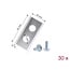 Delock Replacement Blades suitable for Worx Landroid Robotic Lawn Mowers 30 pieces