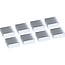 InLine® Pak van 8 IC-koelers, zelfklevende koelribben