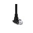 Delock GigE Camera Cable RJ45 plug 90° angled with screws, connector length 28 mm to RJ45 plug Cat.6 S/FTP 5 m black