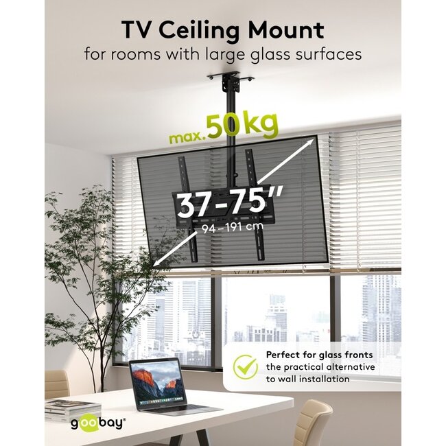 Goobay Ceiling TV Mount (L)