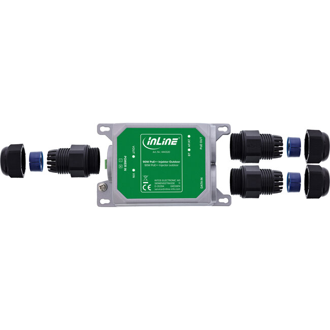 InLine® PoE++ injector voor buiten, 10Gb/s, 90W, IP67