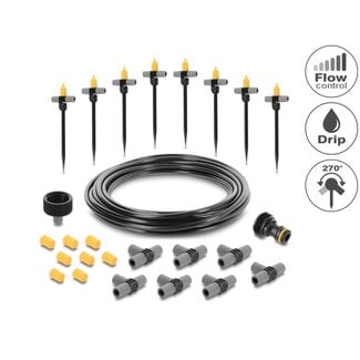 DeLOCK Delock Micro Drip Set for Pots – Complete Drip Irrigation Kit for Potted Plants