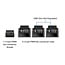 Delock Fan Cable Splitter 1 x 4 pin PWM female to male + 2 x 4 pin (3 pins connected) male with braided jacket 30 cm black