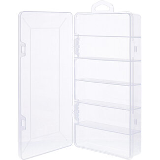 InLine InLine® Kleine onderdelenbak, 6 compartimenten, afmetingen: 206x107x33mm