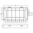 InLine® Kleine onderdelenbak, 6 compartimenten, afmetingen: 206x107x33mm