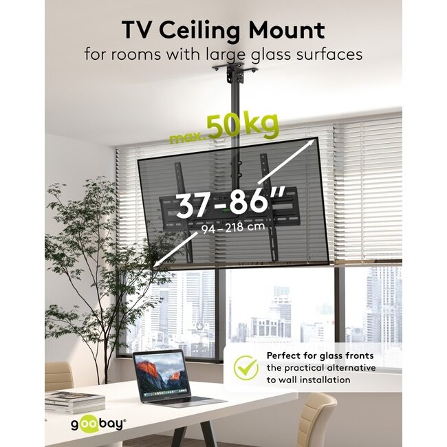 Goobay Ceiling TV Mount (XL)