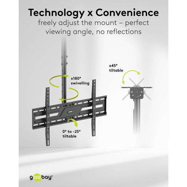 Goobay Ceiling TV Mount (XL)