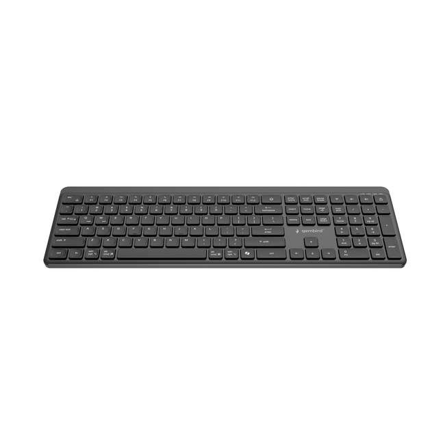 Dual-mode pro-business draadloos toetsenbord, 2.4G+BT, US-layout