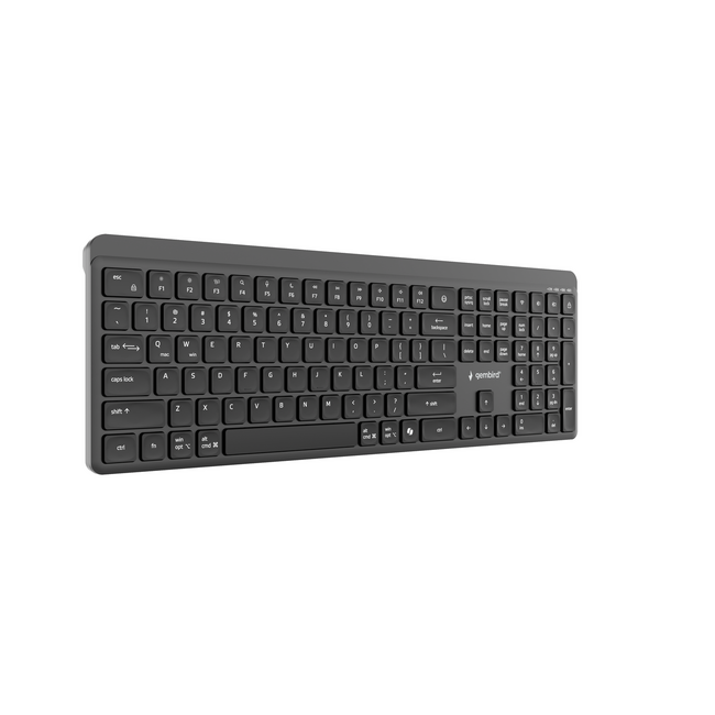 Dual-mode pro-business draadloos toetsenbord, 2.4G+BT, US-layout