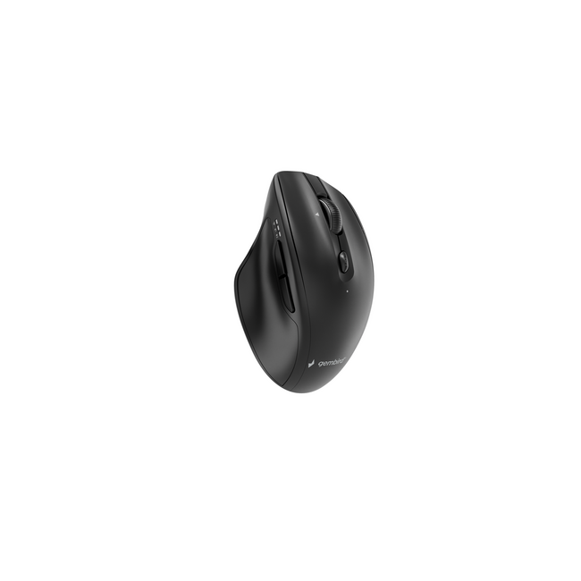 Dual-mode draadloze muis met 6 knoppen, 2.4G+BT, zwart