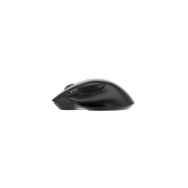 Dual-mode draadloze muis met 6 knoppen, 2.4G+BT, zwart