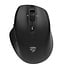 Dual-mode draadloze muis met 6 knoppen, 2.4G+BT, zwart