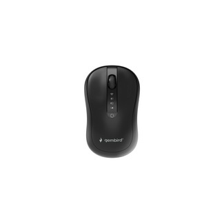 Gembird Dual-mode draadloze muis met 4 knoppen, 2.4G+BT, zwart