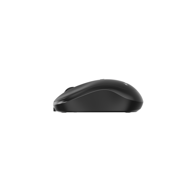Dual-mode draadloze muis met 4 knoppen, 2.4G+BT, zwart