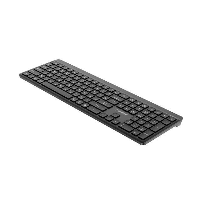 Dual-mode pro-business draadloos toetsenbord, 2.4G+BT, US-layout
