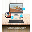 Dual-mode pro-business draadloos toetsenbord, 2.4G+BT, US-layout