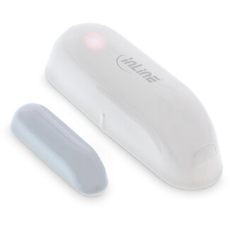 InLine InLine® Slimme WiFi deur/raamsensor, wit/grijs