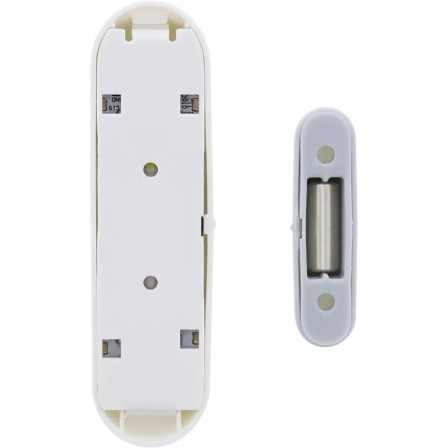 InLine® Slimme WiFi deur/raamsensor, wit/grijs