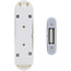 InLine® Slimme WiFi deur/raamsensor, wit/grijs