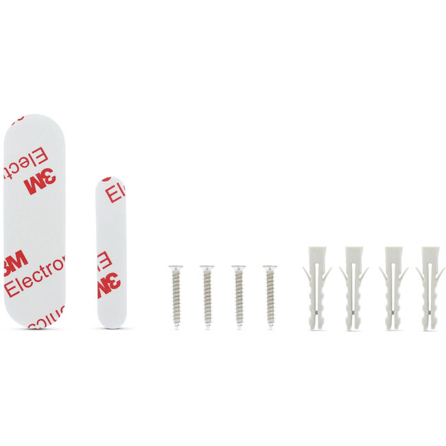 InLine® Slimme WiFi deur/raamsensor, wit/grijs