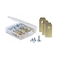 Delock Replacement Blades with Titanium Coating suitable for Husqvarna / Gardena / Segway Robotic Lawn Mowers 30 pieces