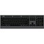 Slimline bedraad multimedia toetsenbord met Type-C-adapter, US-layout