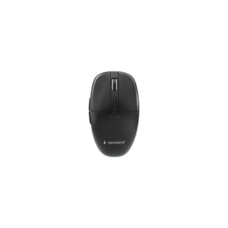Gembird Dual-mode draadloze muis met 6 knoppen, 2.4G+BT, zwart