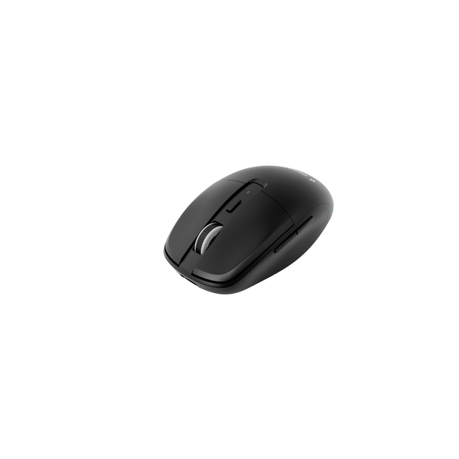 Dual-mode draadloze muis met 6 knoppen, 2.4G+BT, zwart