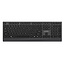 Slimline bedraad multimedia toetsenbord met Type-C-adapter, US-layout