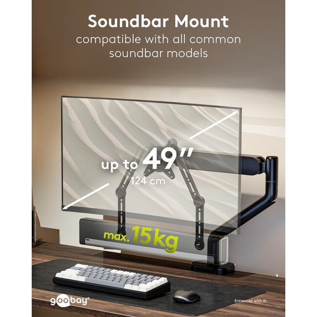 Goobay Soundbar Mount (M)