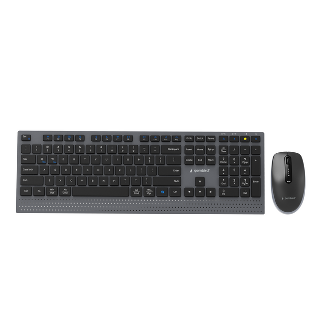 Dual-mode draadloze desktopset, 2.4G + BT, US-layout