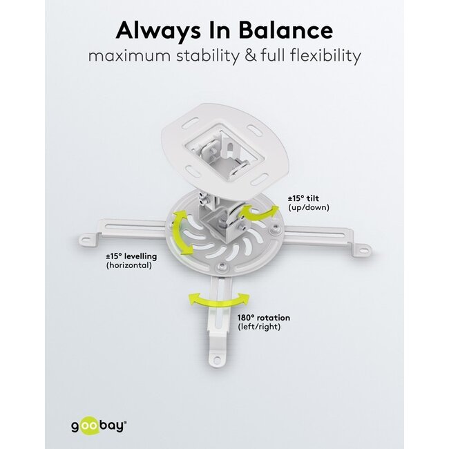Goobay Projector Ceiling Mount (M)