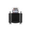 Delock GigE Camera Cable RJ45 plug 90° angled with screws, connector length 28 mm to RJ45 plug Cat.6 S/FTP 1 m black