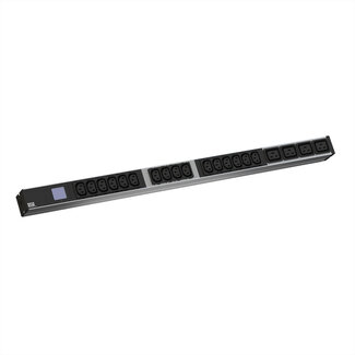 Bachmann BACHMANN BN0500 Local Metered 19"ALU 1HE 6xC13 2xC19, L:3m SPD 3G2,5mm² CEE16A