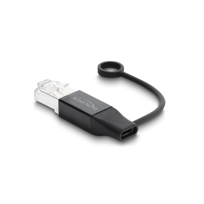 Delock USB Type-C™ Network Adapter Gigabit LAN 1 x RJ45 plug