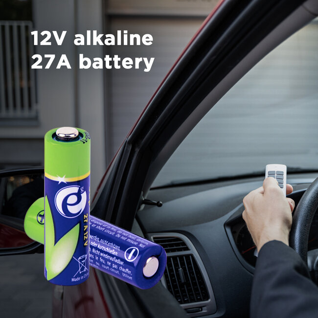 Alkalinebatterij 27A, 2-pack