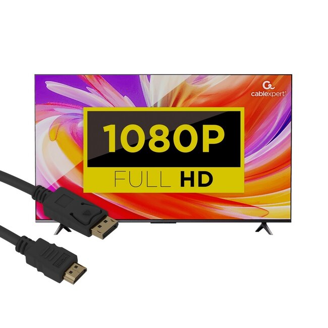 4K DisplayPort naar HDMI-kabel, 3 meter