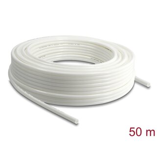 DeLOCK Delock Pneumatic Hose 8 x 5 mm 50 m roll white