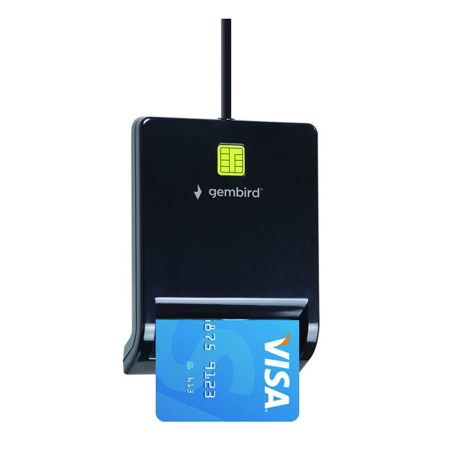 USB smartcard lezer, zwart