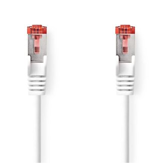 Nedis Nedis SFTP CAT6 netwerkkabel | wit | LSZH | 1 meter