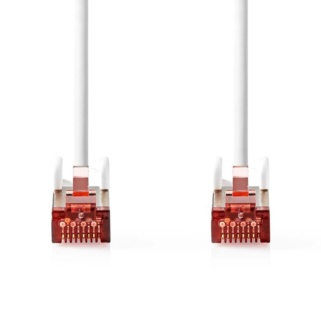 Nedis SFTP CAT6 netwerkkabel | wit | LSZH | 2 meter