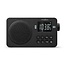 Nedis portable radio | FM-radio, Bluetooth en AUX | 2W | zwart