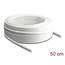 Delock Pneumatic Hose 10 x 6.5 mm 50 m roll white